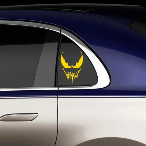 Venom Iron Man Reflective Car Vinyl Decals