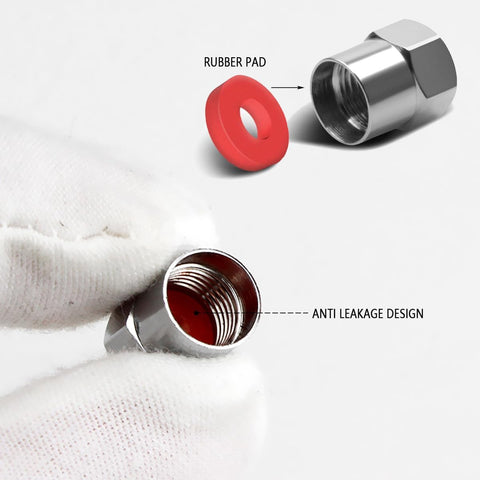 Naruto Anime Uchiha Black Tire Valve Caps – 4Pcs Car Valve Stem Caps for Cars, Bikes, Trucks & Motorcycles