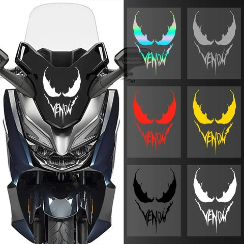 Venom Iron Man Reflective Car Vinyl Decals