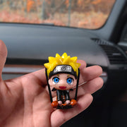 Naruto Car Hanging Ornament – Rear View Mirror Decoration for Anime Fans, Interior Accessories for Cars