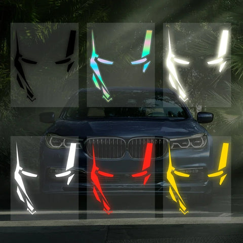 Venom Iron Man Reflective Car Vinyl Decals