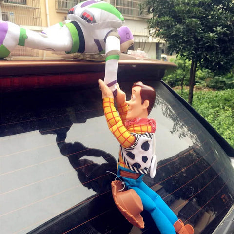 NEW! Toy Story Sheriff Woody & Buzz Lightyear Vehicle Ornament
