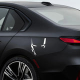 Venom Iron Man Reflective Car Vinyl Decals