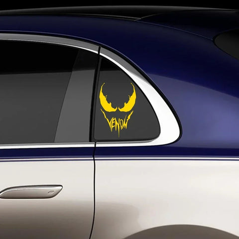 Venom Iron Man Reflective Car Vinyl Decals