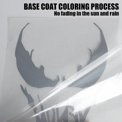 Venom Iron Man Reflective Car Vinyl Decals