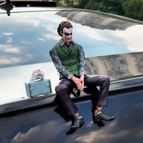 Joker & Harley Quinn Duo – Ride-Along Car Companions Bumper Spoiler
