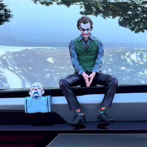 Joker & Harley Quinn Duo – Ride-Along Car Companions Bumper Spoiler