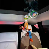 NEW! Toy Story Sheriff Woody & Buzz Lightyear Vehicle Ornament